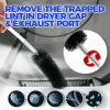 imageHolikme 15 Feet Dryer Vent Cleaner Kit Lint Remover Extends Up to 15 Feet Synthetic Brush Head Use with or Without a Power Drill15 Foot Pack of 1