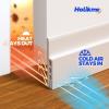imageHolikme 2 Pack Door Draft Stopper Sheets Rolls ampamp Strips Under Door Draft Blocker Insulator Doors Sweep Weather Stripping Noise Stopper Strong Adhesive WhiteWhite