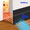 imageHolikme 2 Pack Door Draft Stopper Sheets Rolls ampamp Strips Under Door Draft Blocker Insulator Doors Sweep Weather Stripping Noise Stopper Strong Adhesive WhiteBlack