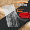 imageHolikme 2 Pack Door Draft Stopper Sheets Rolls ampamp Strips Under Door Draft Blocker Insulator Doors Sweep Weather Stripping Noise Stopper Strong Adhesive WhiteBlack
