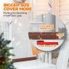 imageHolikme 2 Pack Door Draft Stopper Sheets Rolls ampamp Strips Under Door Draft Blocker Insulator Doors Sweep Weather Stripping Noise Stopper Strong Adhesive WhiteCoffee