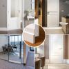 imageHolikme 2 Pack Door Draft Stopper Sheets Rolls ampamp Strips Under Door Draft Blocker Insulator Doors Sweep Weather Stripping Noise Stopper Strong Adhesive WhiteWhite