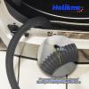 imageHolikme 2 Pieces Dryer Vent Cleaner Kit Dryer Lint Vacuum Attachment and Flexible Dryer Lint Brush Dryer Vent Vacuum Hose Attachment BlueBlack