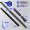 imageHolikme 2 Pieces Dryer Vent Cleaner Kit Dryer Lint Vacuum Attachment and Flexible Dryer Lint Brush Dryer Vent Vacuum Hose Attachment BlueBlack