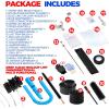imageHolikme 20 Pieces Dryer Vent Cleaner Kit Include 30Feet Dryer Vent Cleaning Brush Dryer Lint Vacuum Attachment Lint Brush ampamp Dryer Adapters Blue41feet