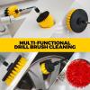 imageHolikme 22Pack Drill Brush Attachments SetScrub Pads ampamp Sponge Buffing PadsPower Scrubber BrushCar Polishing Pad KitWax Applicator PadCar Cleaning KitMasonry BrushesCleaning SuppliesWhite