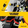 imageHolikme 22Pack Drill Brush Attachments SetScrub Pads ampamp Sponge Buffing PadsPower Scrubber BrushCar Polishing Pad KitWax Applicator PadCar Cleaning KitMasonry BrushesCleaning SuppliesWhite