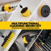 imageHolikme 30Pack Drill Brush Attachments SetScrub Pads ampamp Sponge Power Scrubber Brush with Extend Long Attachment All Purpose Clean for Grout Tiles Sinks Car Polishing PadsBlack