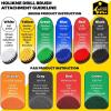 imageHolikme 33piece Drill Brush Attachments Set Scrub Pads Sponge Power Scrubber Brush with Rotate Extend Long Attachment All purpose Clean for Grout Tiles Sinks Bathtub Bathroom Kitchen Automobile