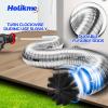 imageHolikme 35 Feet Dryer Vent Cleaner Kit Flexible Lint Brush with Drill Attachment Fireplace Chimney Brushes for Easy Cleaning Use with or Without a Power Drill35feet