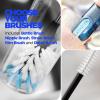 imageHolikme 6 Pack Bottle Brush Set 14quot Long Handle Stainless Steel Bottle Cleaner Brush 3 Straw Brushes 3in1 Bottle Cleaning Brush for Water Bottle Antistatic Lab Brushes Straws BlackBluewhite