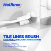 imageHolikme 7 Pack Deep Cleaning Brush Set Scrub Pads with Scraper Tip for Pool Walls Bathroom Grout Floor Tub Shower and Kitchen Surface GreenNegro