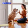 imageHolikme Door Draft Stopper Door Sweep Weather Stripping Noise Blocker Window Breeze Blocker Adjustable Door Sweeps GreyBeige