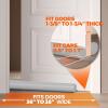 imageHolikme Door Draft Stopper Door Sweep Weather Stripping Noise Blocker Window Breeze Blocker Adjustable Door Sweeps GreyGray