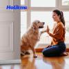 imageHolikme Door Draft Stopper Door Sweep Weather Stripping Noise Blocker Window Breeze Blocker Adjustable Door Sweeps GreyGray