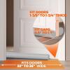 imageHolikme Door Draft Stopper Door Sweep Weather Stripping Noise Blocker Window Breeze Blocker Adjustable Door Sweeps GreyGray