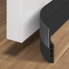 imageHolikme Door Draft Stopper Under Door Draft Blocker Insulator Doors Sweep Weather Stripping Noise Stopper Strong Adhesive WhiteBlack