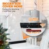 imageHolikme Door Draft Stopper Under Door Draft Blocker Insulator Doors Sweep Weather Stripping Noise Stopper Strong Adhesive WhiteBlack
