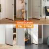 imageHolikme Door Draft Stopper Under Door Draft Blocker Insulator Doors Sweep Weather Stripping Noise Stopper Strong Adhesive WhiteBrown