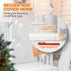 imageHolikme Door Draft Stopper Under Door Draft Blocker Insulator Doors Sweep Weather Stripping Noise Stopper Strong Adhesive WhiteWhite