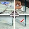imageHolikme Door Weather Stripping Door Seal Strip Sealing Sticker Sealing Tape for Door Draft Stopper Adhesive for Doors Suitable for Windows DoorsTransparent