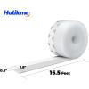 imageHolikme Door Weather Stripping Door Seal Strip Sealing Sticker Sealing Tape for Door Draft Stopper Adhesive for Doors Suitable for Windows DoorsTransparent