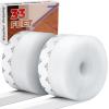 imageHolikme Door Weather Stripping Door Seal Strip Sealing Sticker Sealing Tape for Door Draft Stopper Adhesive for Doors Suitable for Windows DoorsTransparent