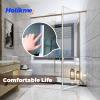 imageHolikme Door Weather Stripping Door Seal Strip Sealing Sticker Sealing Tape for Door Draft Stopper Adhesive for Doors Suitable for Windows DoorsTransparent