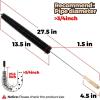 imageHolikme Dryer Vent Cleaner Kit  Household Cleaning Supplies Dryer Lint Brush Refrigerator Long Coil Brush Flexible Lint Remover Removing Dust and Pet Hair28