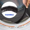 imageHolikme Dryer Vent Cleaner Kit  Household Cleaning Supplies Dryer Lint Brush Refrigerator Long Coil Brush Flexible Lint Remover Removing Dust and Pet Hair1pack