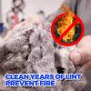 imageHolikme Dryer Vent Cleaner Kit  Household Cleaning Supplies Dryer Lint Brush Refrigerator Long Coil Brush Flexible Lint Remover Removing Dust and Pet Hair1pack