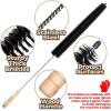 imageHolikme Dryer Vent Cleaner Kit  Household Cleaning Supplies Dryer Lint Brush Refrigerator Long Coil Brush Flexible Lint Remover Removing Dust and Pet Hair28