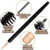 imageHolikme Dryer Vent Cleaner Kit 2 Pack Dryer Lint Brush Vent Trap CleanerLong Flexible Refrigerator Coil Brush Radiator Brush 27 Inch2pack