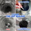 imageHolikme Dryer Vent Cleaner Kit Dryer Cleaning Tools Include Dryer Vent Brush Omnidirectional Blue Dryer Lint Vacuum Attachment Dryer Lint Trap Brush Vacuum ampamp Dryer Adapters32feet