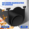 imageHolikme Garage Door Seals Bottom Rubber Flexible Rubber Garage Door Seal Garage Door Weather Stripping Kit Seal Strip Replacement 516 Inch TEnd 374 Inch Width 17Ft Black125FT
