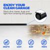 imageHolikme Garage Door Seals Bottom Rubber Flexible Rubber Garage Door Seal Garage Door Weather Stripping Kit Seal Strip Replacement 516 Inch TEnd 374 Inch Width 17Ft Black125FT