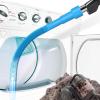 imageHolikme Dryer Vent Cleaner Kit Dryer Lint Vacuum Attachment Brush Lint Remover Dryer Vent Vacuum Hose Replacement Parts BlueBlue