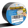 imageHolikme Window Screen Repair Tape Door Window Fly Lanai Screen Repair kit Patch Tape Strong Adhesive Long Lasting Fiberglass Covering Wire Mesh Repair Tape Seal for Repair Holes Tears 2quotW80quotL GreyBlack